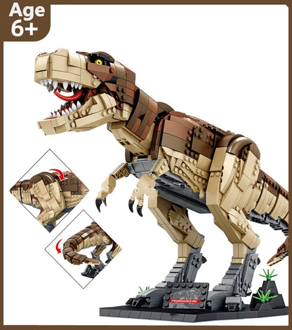 IN STOCK Jurassic World Dinosaur Series T. Rex Rampag Comapatible 75936 40000 Building Lepinbloc Blocks Bricks Toy LepinBlocks