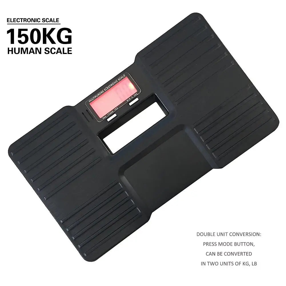 150KG Human Body Scale Portable Multipurpose Electronic Scale Plastic Bathroom Weighing Scales