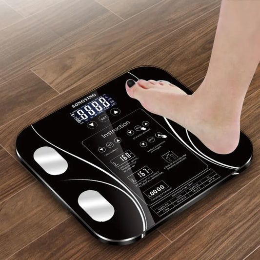 Body Fat BMI Scale Wireless LCD Digital Weight Mi Scales Floor Display Index Bathroom Human Electronic Smart Weighing Scales