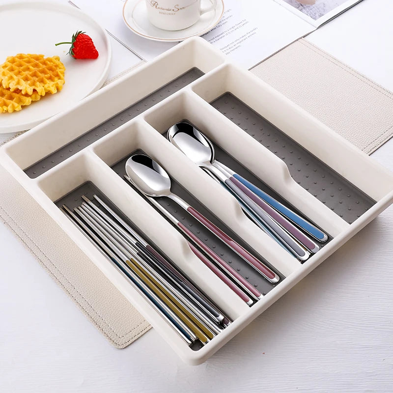 Korean Cutlery Set 304 Stainless Steel Tableware Set Spoons Chopsticks Dinnerware Set Utensils Kitchen Dinner Set Tableware Set