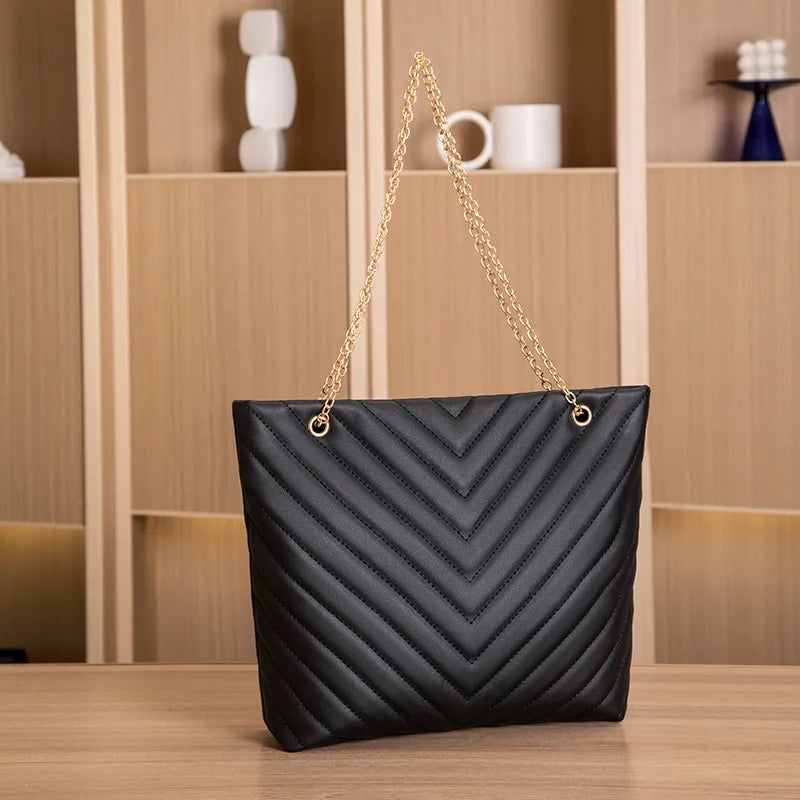 2023 New Women Handbags Luxurious Brand Shoulder Bags Shopping and Travel Bags Large Capacity Female's Bags Made of Leather