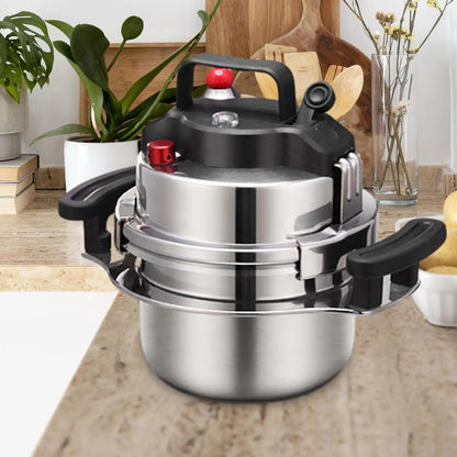 2L 304 Stainless Steel Outdoor Camping Portable Micro Pressure Cooker for 5S Quick Household Mini Cooking Pot Rice Cooker 8 Cup