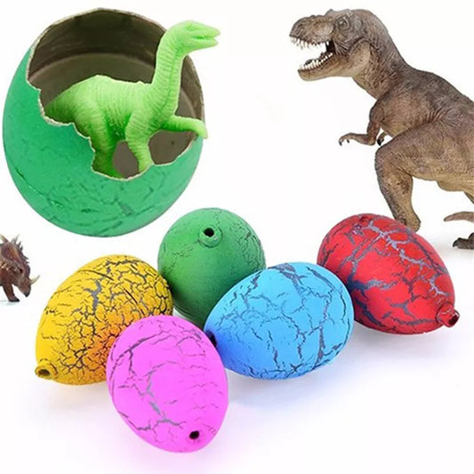 10 Pcs Gift Magic Hatching Growing Dinosaur Eggs Treat Kids Birthday Party Favor Baby Shower Guest Gift Pinata Educational Toys