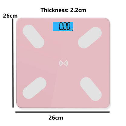 USB Charging Scales Bluetooth Floor Body Fat Bathroom Scale Smart Digital Electronic Weight Scales Balance For Body Weight