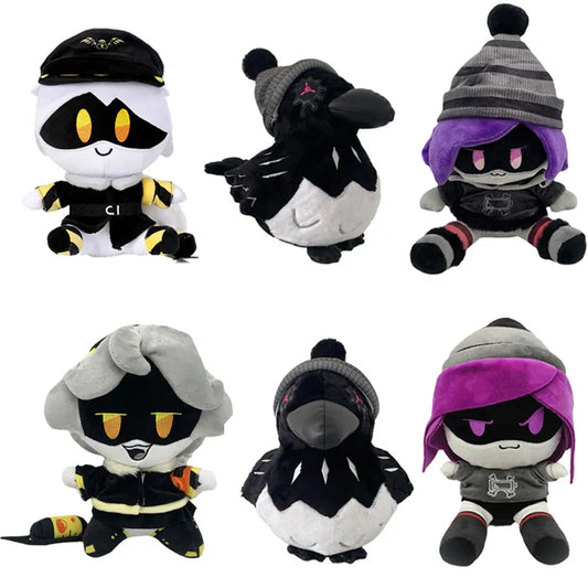 5pc New Anime Murder Drones Popular Plush Toys Baby Boys Girls UZI Drone Killers Little Robot Doll Kids Plush Toy Doll