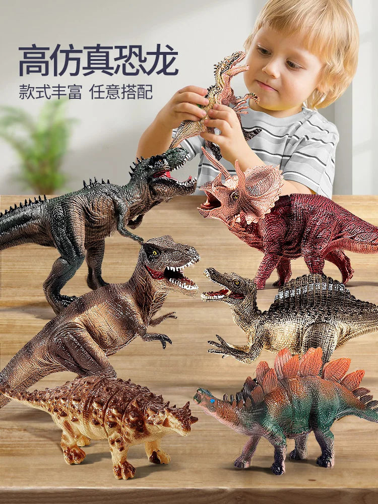 43-146/pcs Dinosaur Dino Animals Jungle Set Minifigure Excavation Children's Educational Toys for Boys festival Kid gift Toy