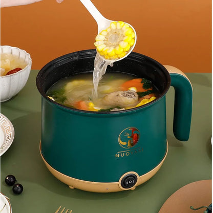 Single Electric Pot Multi-function Steamer For Dumplings One Key To Open Chinese Fondue Temperature Control Protective Soup Pot