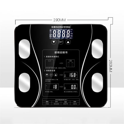 Body Fat BMI Scale Wireless LCD Digital Weight Mi Scales Floor Display Index Bathroom Human Electronic Smart Weighing Scales