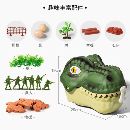 43-146/pcs Dinosaur Dino Animals Jungle Set Minifigure Excavation Children's Educational Toys for Boys festival Kid gift Toy