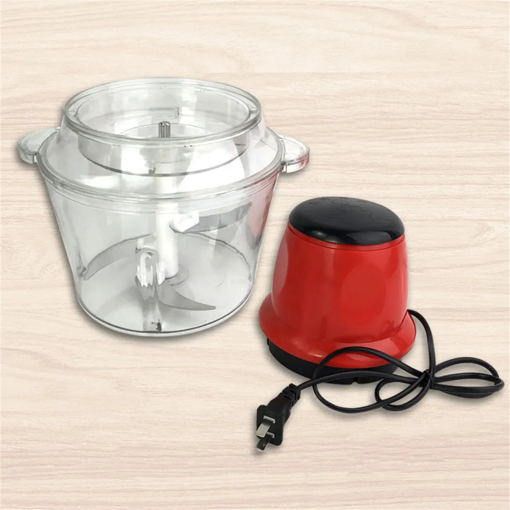 Electric Meat Grinders 2L Food Crusher Stainless Steel Multifunctional Vegetable Slicer Processor Chopper Kitchen Appliances