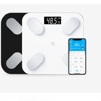 USB Charging Scales Bluetooth Floor Body Fat Bathroom Scale Smart Digital Electronic Weight Scales Balance For Body Weight