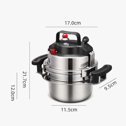 2L 304 Stainless Steel Outdoor Camping Portable Micro Pressure Cooker for 5S Quick Household Mini Cooking Pot Rice Cooker 8 Cup